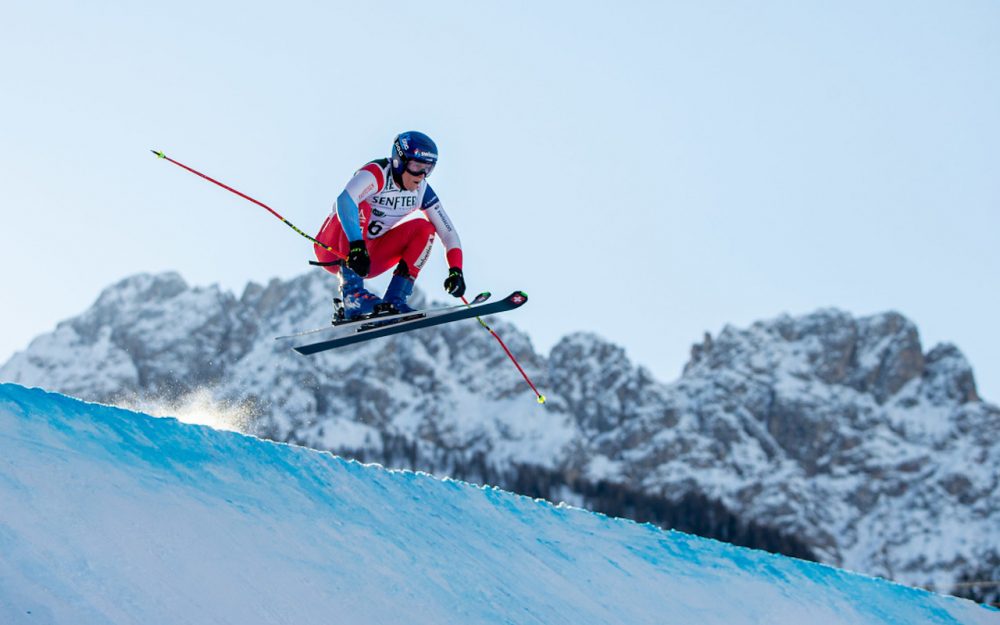 Im Europacup-Team der Schweizer Skicrosserinnen und -crosser hat das Coronavirus gewütet. – Foto: GEPA pictures