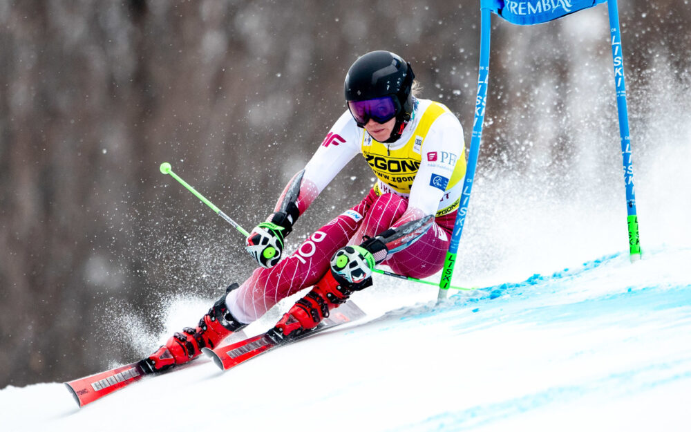 Magdalena Luczak gewinnt beide NorAm-Riesenslaloms in Tremblant (CAN). – Foto: GEPA pictures