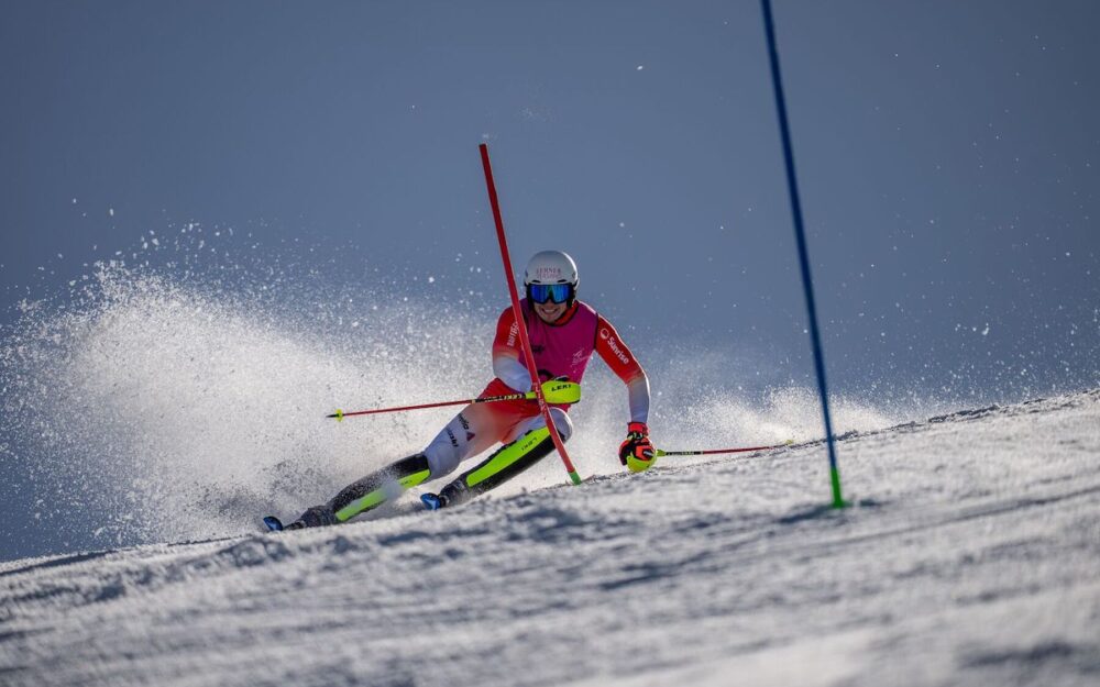 Joel Lütolf unterwegs am Coronet Peak. – Foto: zvg/Sean Beale