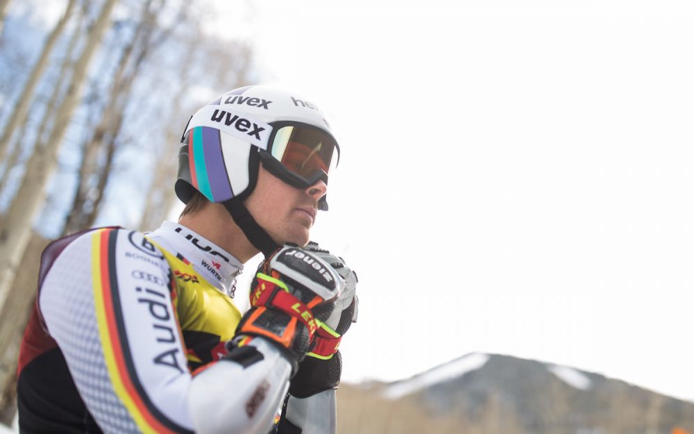 Bestzeit im 1. Lauf: Stefan Luitz ist nach seinem in Alta Badia 2017 erlittenen Kreuzbandriss zurück. – Foto: GEPA pictures