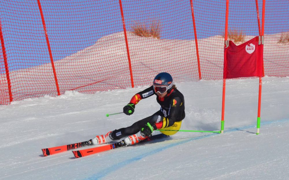 Sam Maes auf dem Weg zum ersten Saisonsieg. – Foto: Anne Barwood