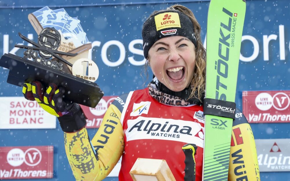 Skicross: Daniela Maier und Jared Schmidt mit überraschenden Sieg-Premieren Daniela Maier. – Foto. GEPA pictures