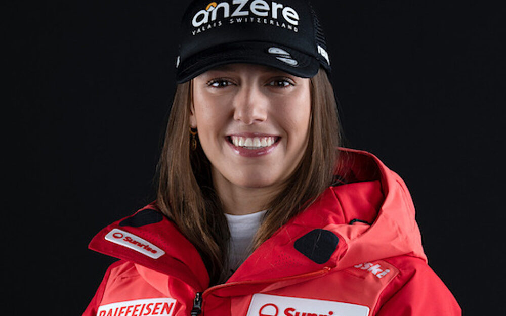 Saisonende für Junioren-Weltmeisterin Malorie Blanc Malorie Blanc. – Foto: Swiss Ski