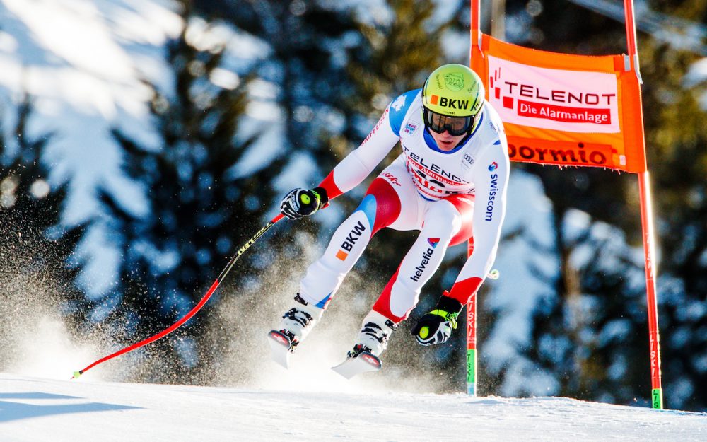 Nils Mani hat sich in Bormio verletzt Nils Mani in Bormio. – Foto: GEPA pictures