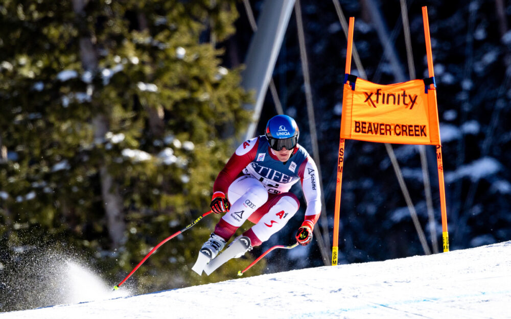 Österreicher-Duo setzt eine Duftmarke Matthias Mayer war im Abschlusstraining zu den Abfahrten von Beaver Creek der Schnellste. – Foto: GEPA pictures
