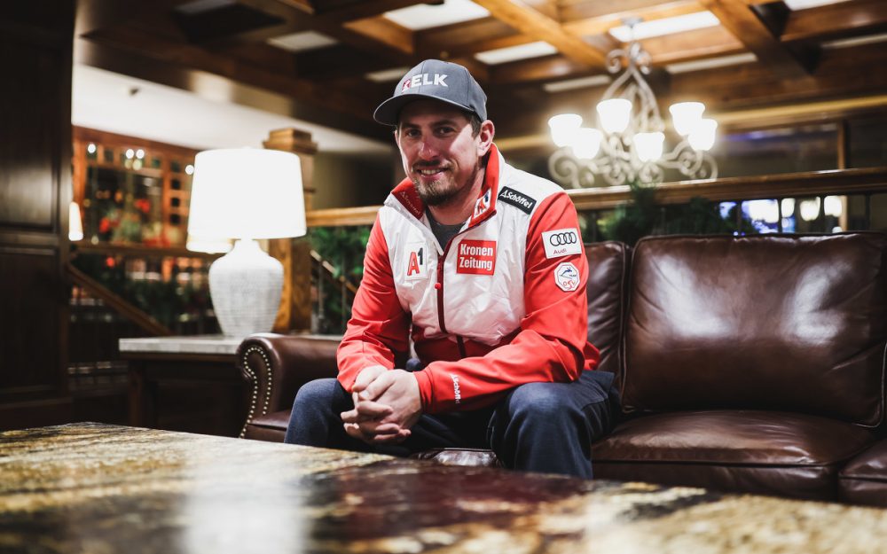 Max Franz auch im Beaver Creek-Training der Schnellste Max Franz – wie bereits in Lake Louise liefert er auch in Beaver Creek die Trainingsbestzeit. – Foto: GEPA pictures