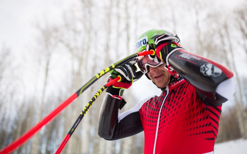 Daniel Meier muss wegen eines Rückenproblems pausieren. – Foto: GEPA pictures