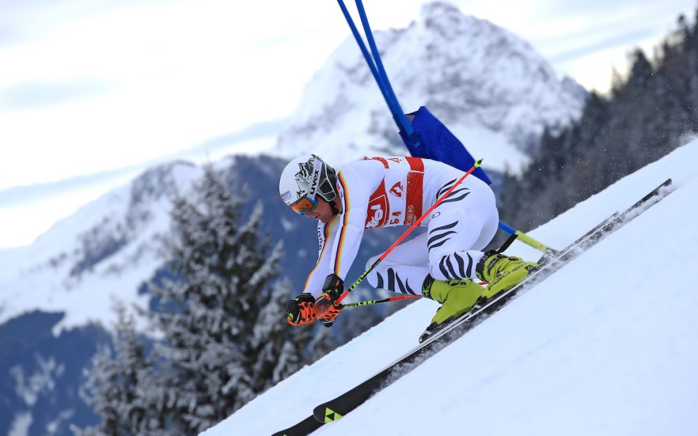 Bastian Meisen sichert sich Riesenslalom-Gold Bastian Meisen. – Foto: GEPA pictures