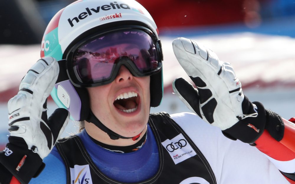 Bei Michelle Gisin hat die WM nur zweite Priorität Womit überrascht uns Michelle Gisin im Winter 2018/19? – Fotos: GEPA pictures