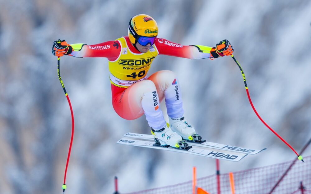 Alessio Miggiano wird in Livigno seinen zweiten Weltcup-Super-G bestreiten. – Foto: GEPA pictures