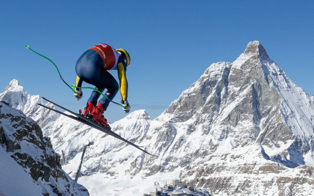 Felix Monsen vor ungewisser Zukunft Felix Monsen beim Training in Zermatt. – Foto: GEPA pictures