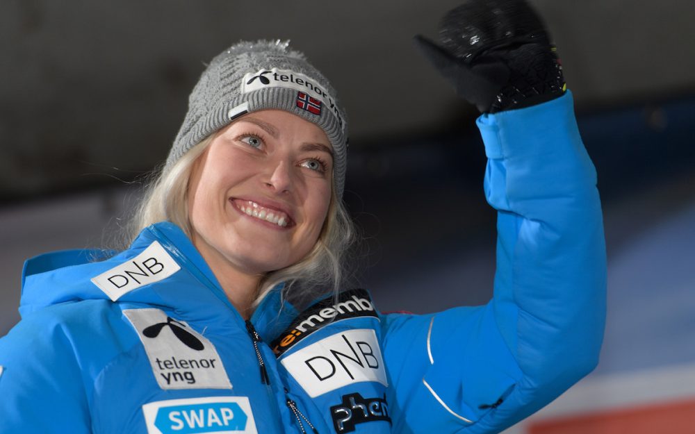 Ragnhild Mowinckel liegt in Killington an der Spitze Ragnhild Mowinckel gelang ein ausgezeichneter 1. Lauf und liegt deshalb in Killington in Führung. – Foto: GEPA pictures