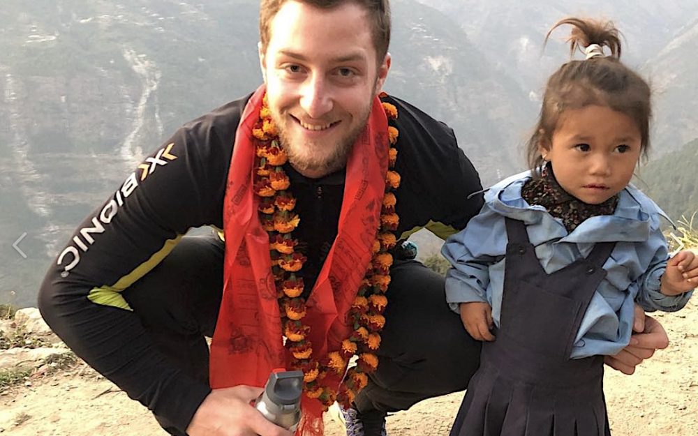 Justin Murisier und die eindrücklichen Tage in Nepal Justin Murisier besuchte Kinder in Palep und Leptung. – Foto: zvg / Justin Murisier