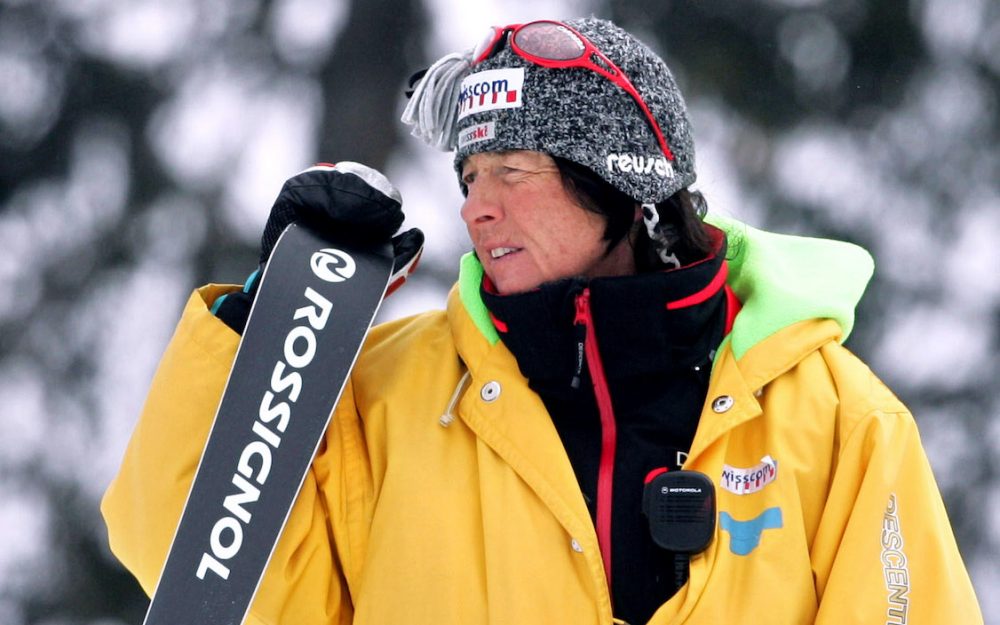 Marie Theres Nadig war 2004/2005 Cheftrainerin der Schweizer Ski-Frauen. – Foto: Archiv GEPA pictures