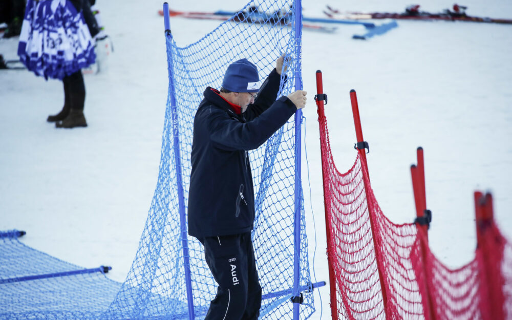 Rennen abgesagt – der Europacup geht in die Weihnachtspause Hauch heut keine Europacup-Riesenslalom in Berchtesgaden. – Foto: GEPA pictures