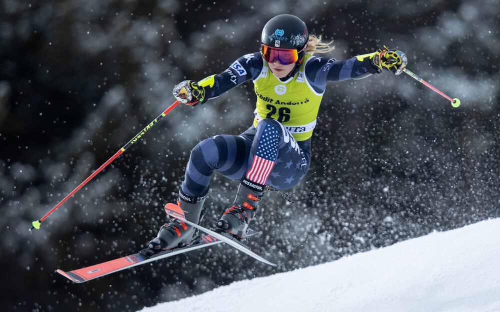 Nina O’Brien fällt nach erneutem Beinbruch wieder lange aus Nina O'Brien. – Foto: GEPA pictures