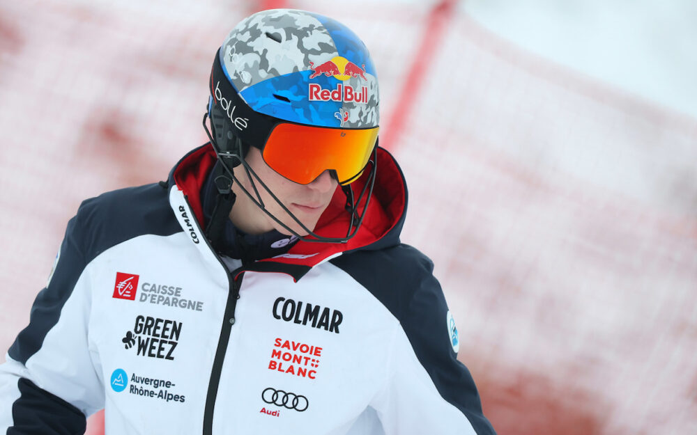 Clément Noel muss auf den Start zum heutigen Slalom verzichten Clement Noel. – Foto: GEPA pictures
