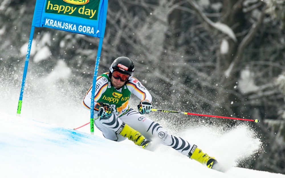 Deutschlands Riesenslalom-Meister sagt servus Frederik Norys. – Foto: GEPA pictures