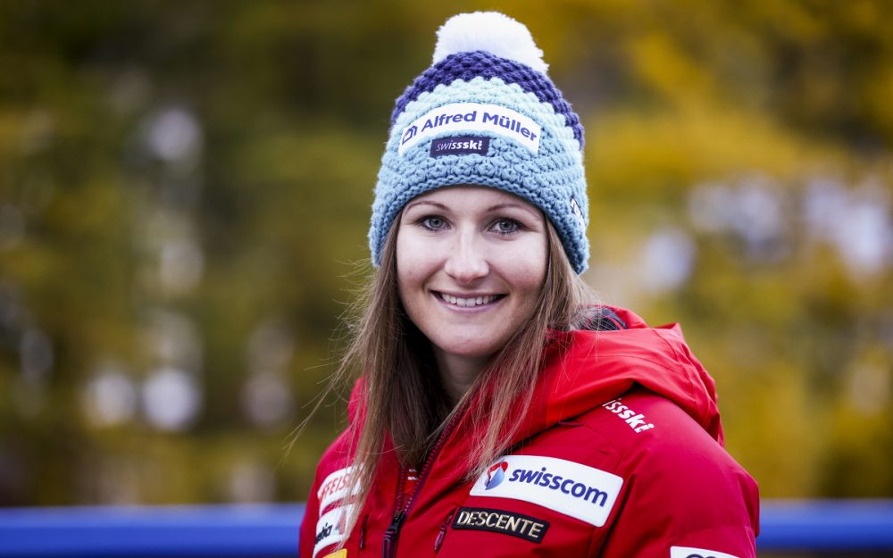 Priska Nufer mit Trainingsbestzeit und Torfehler Priska Nufer. – Foto: GEPA pictures