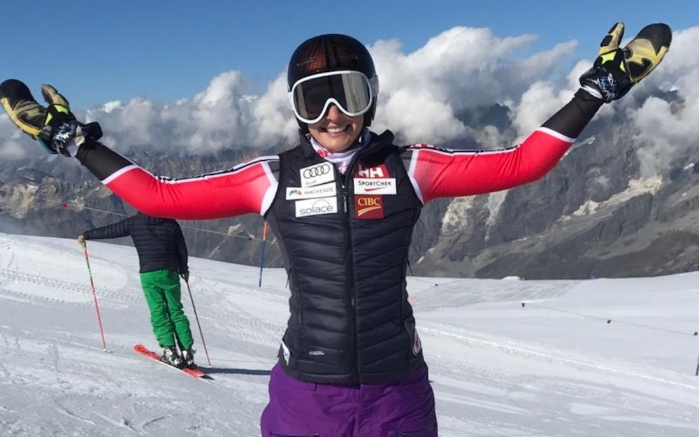 Ali Nullmeyer ist zurück – und hungrig auf Renneinsätze Glücklich über die Rückkehr auf den Schnee: Ali Nullmeyer. – Fotos: zvg