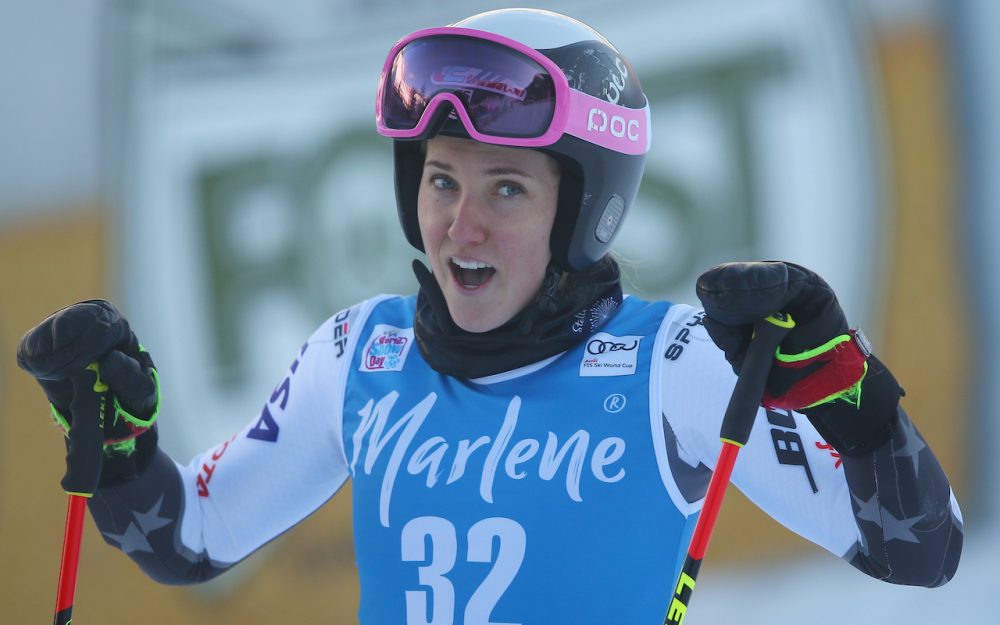 Nina O’Brien ist die erste US-Meisterin im Parallel-Slalom Nina O'Brien. – Foto: GEPA pictures