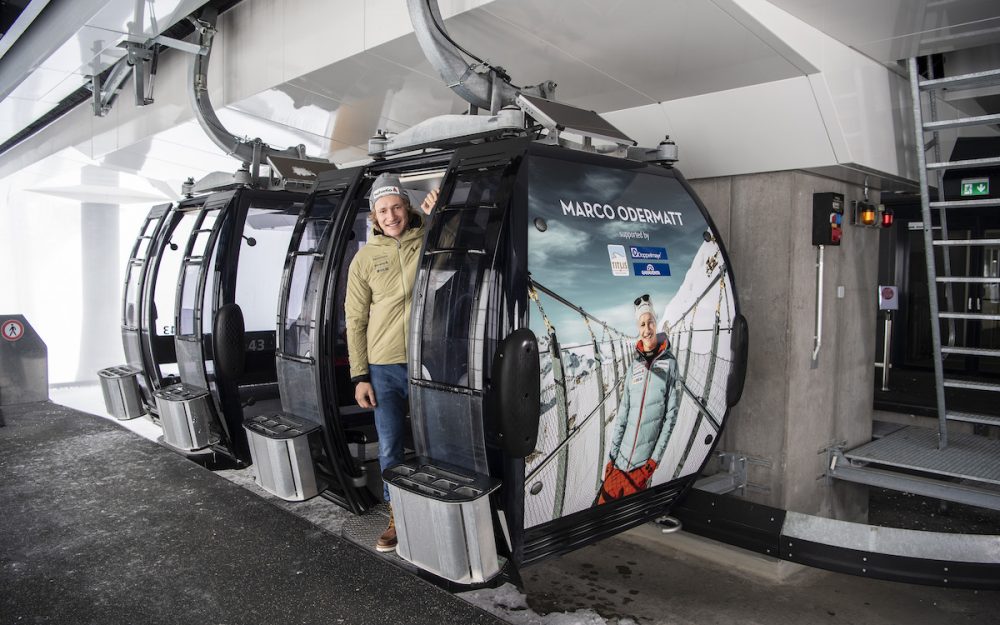 Der Titlis Xpress fährt jetzt mit einer „Odi“-Gondel