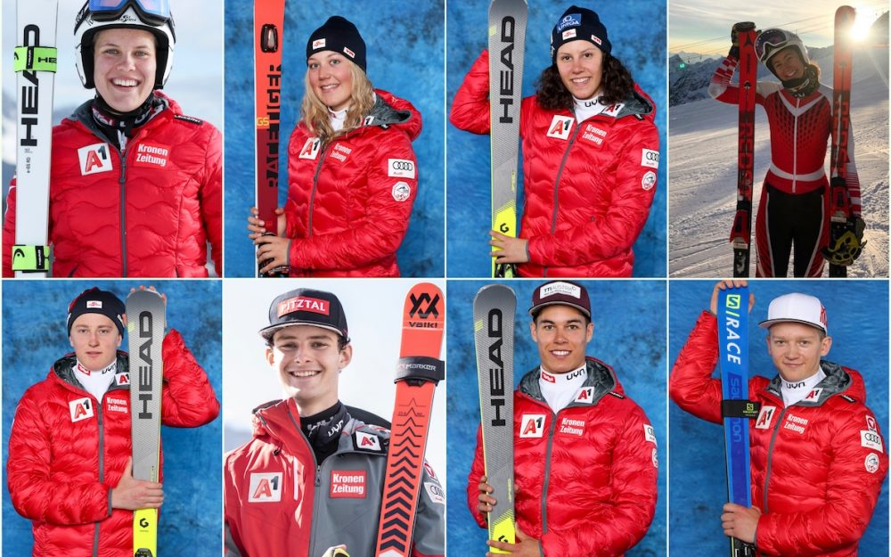Das ÖSV-Oktett für die Junioren-WM in Bansko steht Magdalena Egger, Lisa Hörhager, Magdalena Kappaurer, Lena Wechner, Armin Dornauer, Joshua Sturm, Lukas Feurstein und Philipp Lackner bilden das ÖSV-Aufgebot für die Junioren-Weltmeisterschaften 2021. – Fotos: GEPA pictures