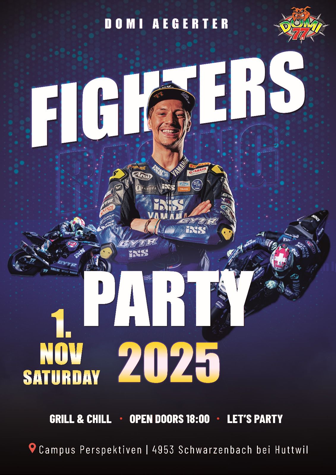 Dominique Aegerter Party