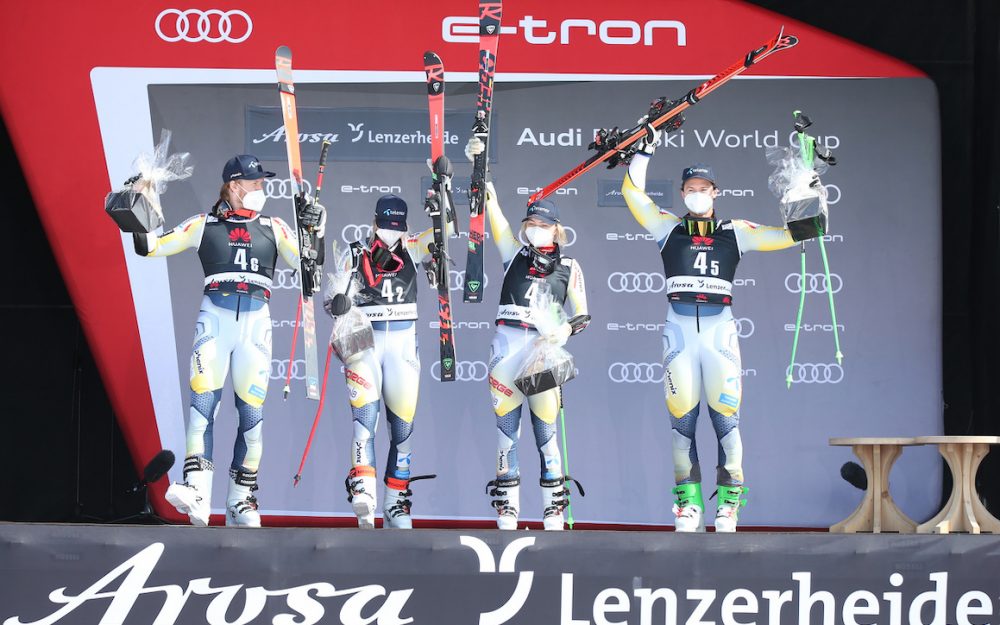Norwegen gewinnt den Team-Event in der Lenzerheide. – Foto. GEPA pictures