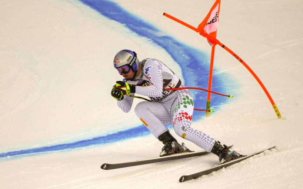 Dominik Paris war am Donnerstag der schnellste Mann am Lauberhorn. – Foto: rk-photography