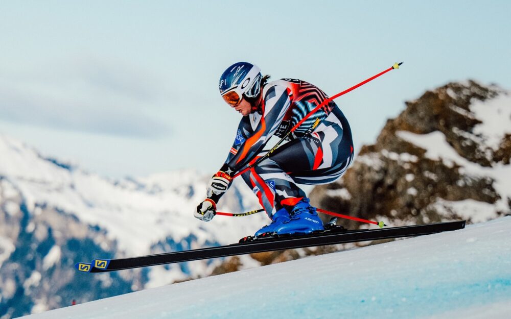 Ein Trio vertritt Liechtenstein an den Weltmeisterschaften in Saalbach Marco Pfiffner – hier bei den Lauberhornrennen 2025 – vertritt Liechtenstein an den Weltmeisterschaften in Saalbach. – Foto: GEPA pictures