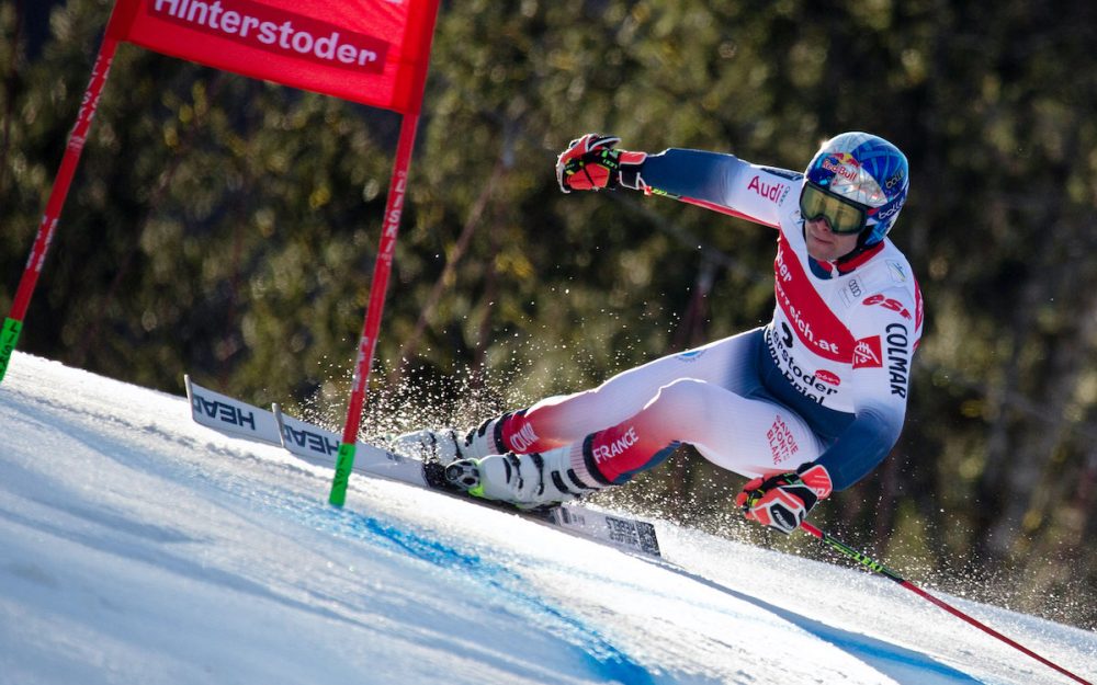 Mit deutlicher Bestzeit im Ziel: Alexis Pinturault. – Foto: GEPA pictures