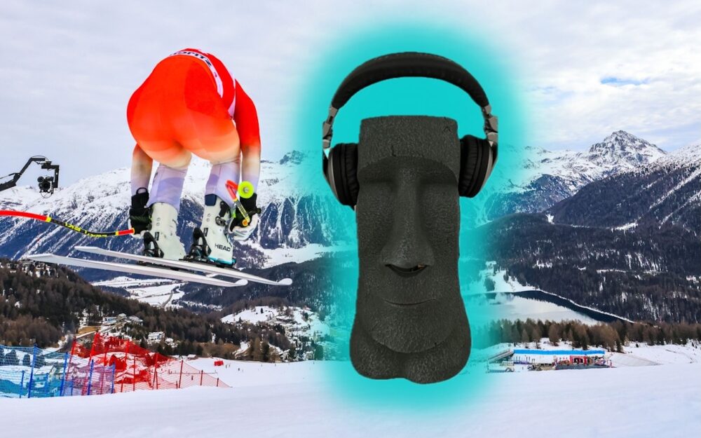 Der Skirennsport im Podcast. skinews.ch hört sich vier Podcasts regelmässig und gelegentlich einen fünften an – ein subjektives Ranking. – Foto: GEPA pictures / Bearbeitung: PEG
