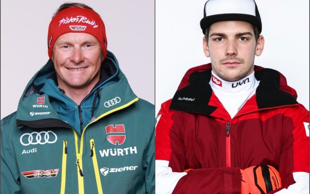Oliver Prinz (Cheftrainer/links) und Maximilian Jagg (Assistenzcoach) sind für das österreichische Europacup-Team der Skicrosserinnen/Skicrosser zuständig. – Fotos: GEPA pictures