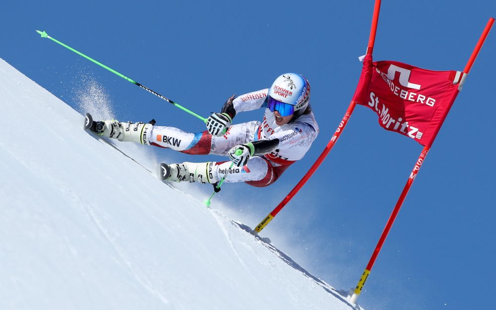 Camille Rast vor dem Weltcup-Comeback Camille Rast kehr auf die Weltcup-Bühne zurück. – Foto: GEP'A pictures