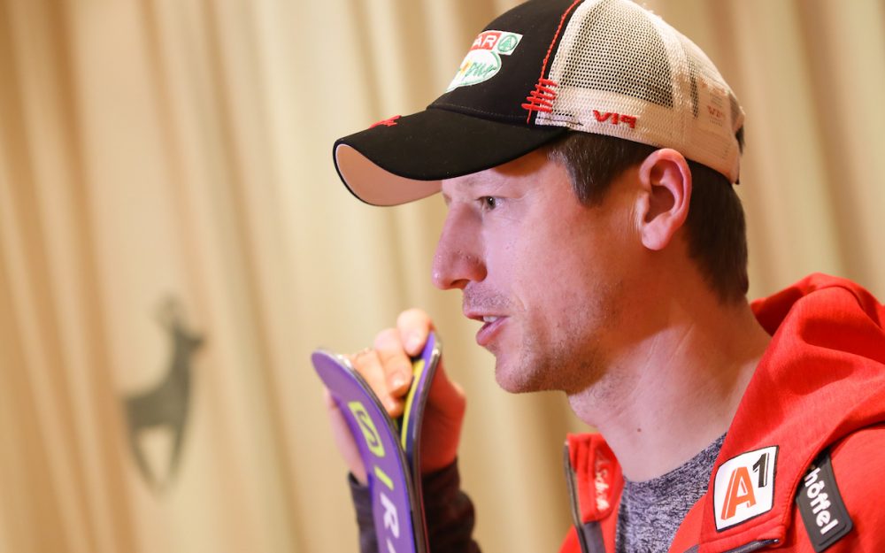 Hannes Reichelt – Schnellster im 2. Training zur Kitzbühel-Abfahrt. – Foto: GEPA pictures