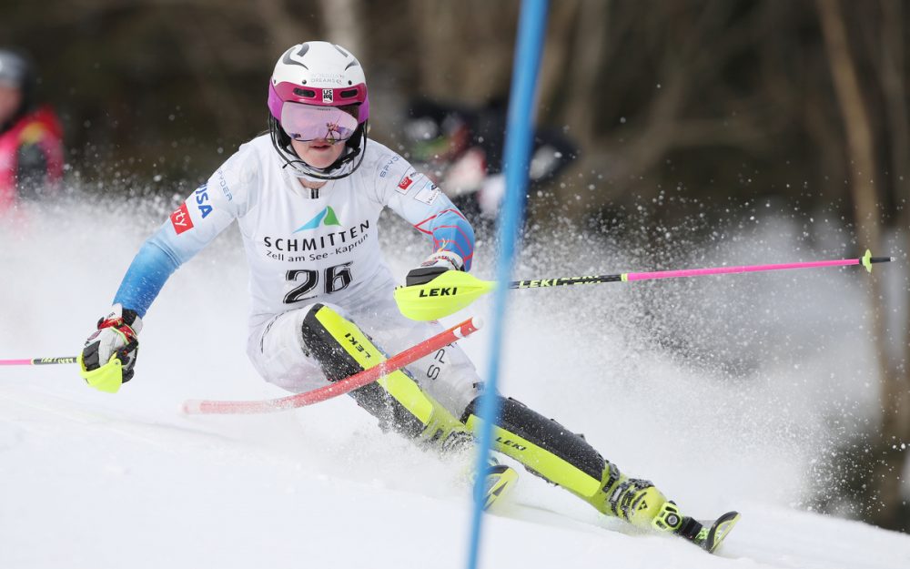 Allie Resnick geht in Panorama (CAN) für die USA an den Start. – Foto: GEPA pictures