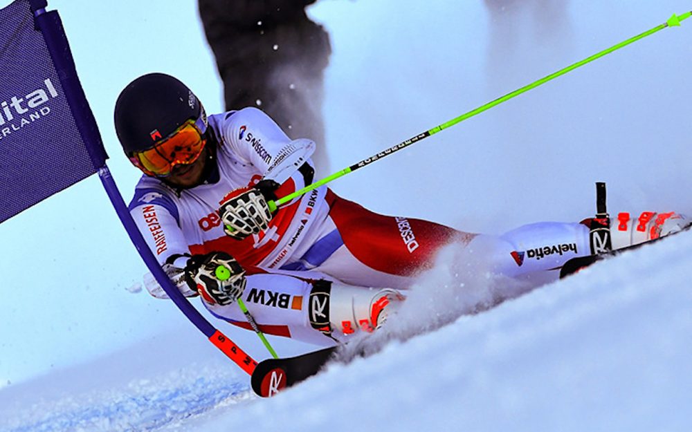 Weltcup-Premieren für Marco Reymond und Cedric Noger Marco Reymond bestreitet in Alta Badia sein erstes Weltcup-Rennen. – Foto: rk-photography
