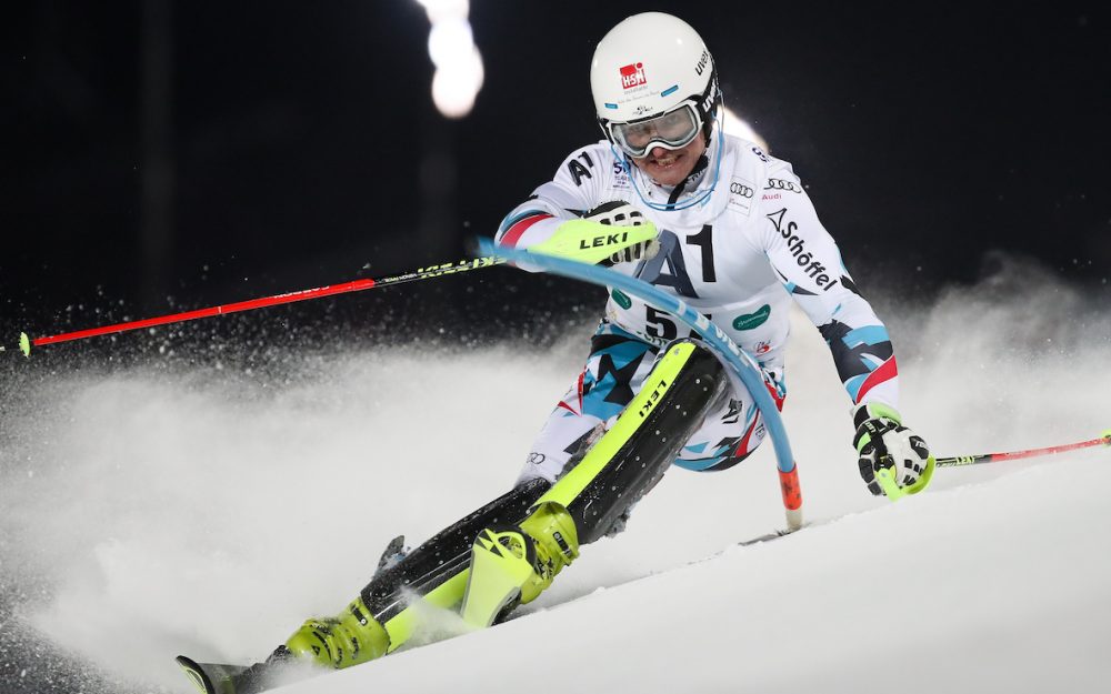 Richard Leitgeb nimmt in Zagreb sein fünftes Weltcup-Rennen in Angriff. – Foto: GEPA pictures