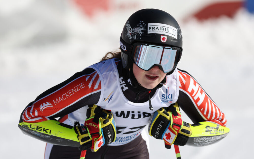 Vier Rennen, zwei Siegerinnen, zwei Sieger – die Speed-Saison ist eröffnet Britt Richardson. – Foto: GEPA pictures