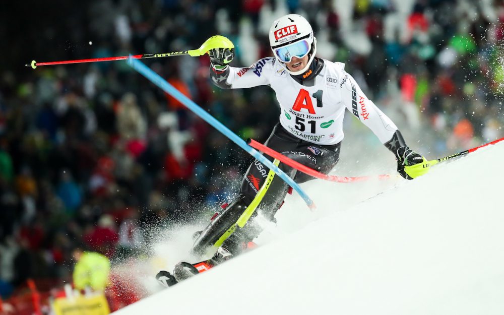 Hig Roberts bei seinem letzten Weltcup-Einsatz in Schladming. – Foto. GEPA pictures