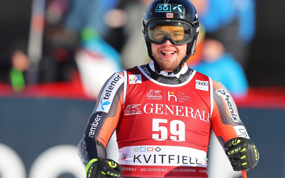 Norwegens Abfahrtstitel an Henrik Roea und Ragnhild Mowinckel Henrik Roea gewinnt die norwegischen Abfahrtsmeisterschaften. - Foto: GEPA pictures