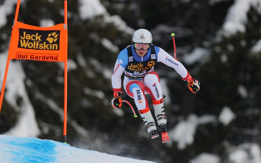 Lars Rösti überrascht im Abschlusstraining mit einer Top-Zeit. – Foto: GEPA pictures