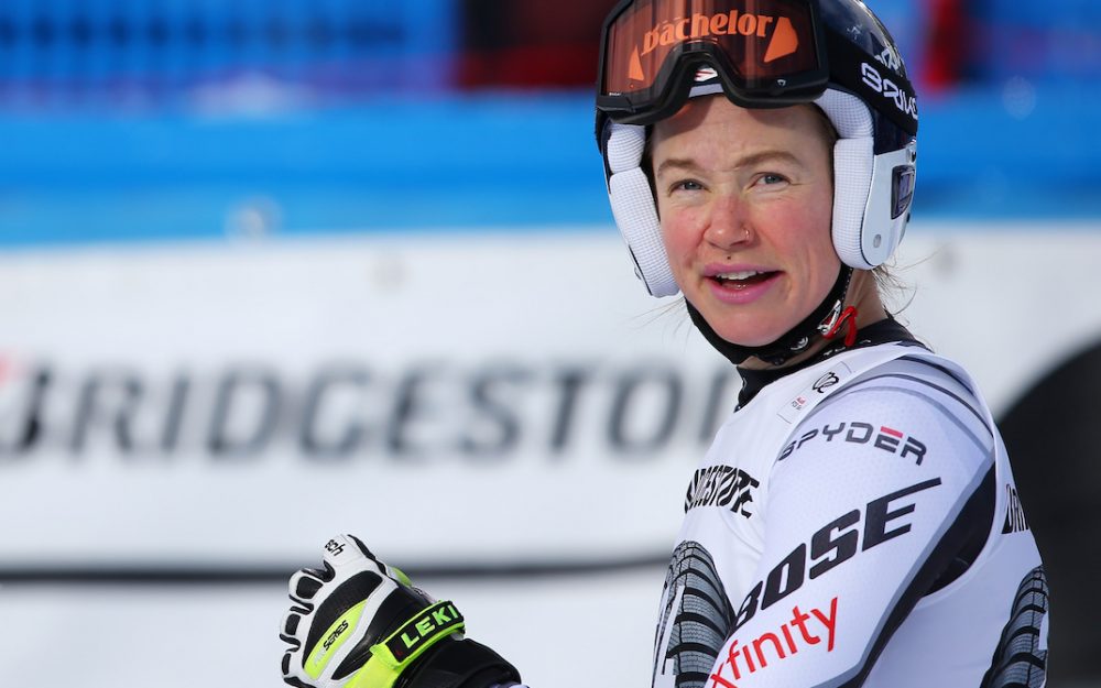 Laurenne Ross hat sich in Are doch schwerer verletzt Laurenne Ross. – Foto: GEPA pictures