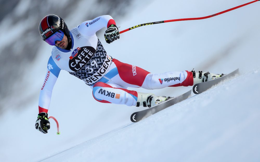 Matthias Mayer voraus – Gilles Roulin überrascht Gilles Roulin. – Foto: GEPA pictures