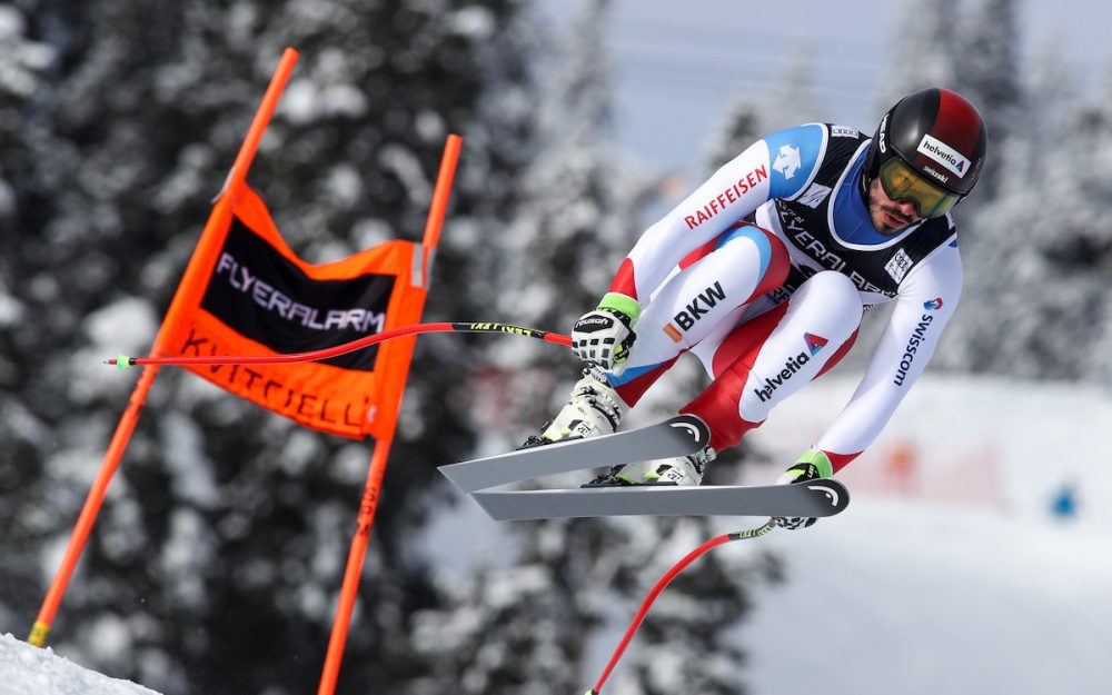 Gilles Roulin ist wie Marco Odermatt und Thomas Tumler für sämtliche Rennen vorgesehen. – Foto: GEPA pictures