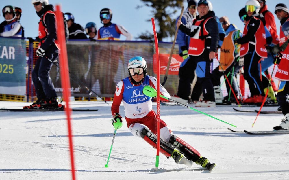 Dritter Slalom-Titel für Simon Rueland Simon Rueland. – Foto: GEPA pictures