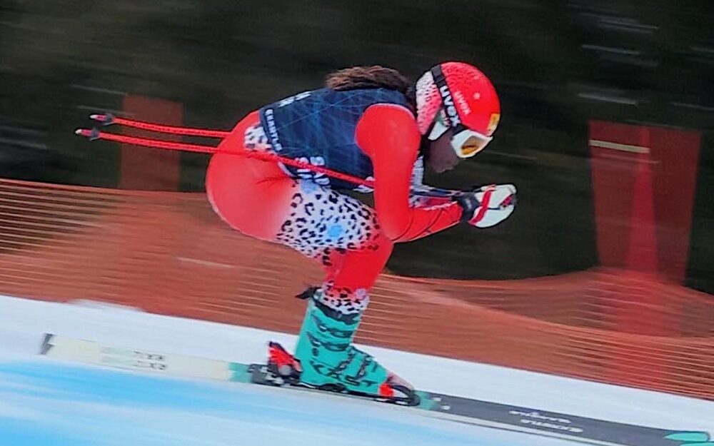 Sabrina Simader kehrt in Cortina d'Ampezzo in den Weltcup zurück. – Foto: GEPA pictures