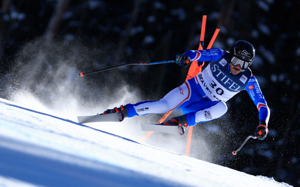 Cyprien Sarrazin sorgte für die schnellste Zeit im zweiten Abfahrtstraining von Beaver Creek. – Foto: GEPA pictures