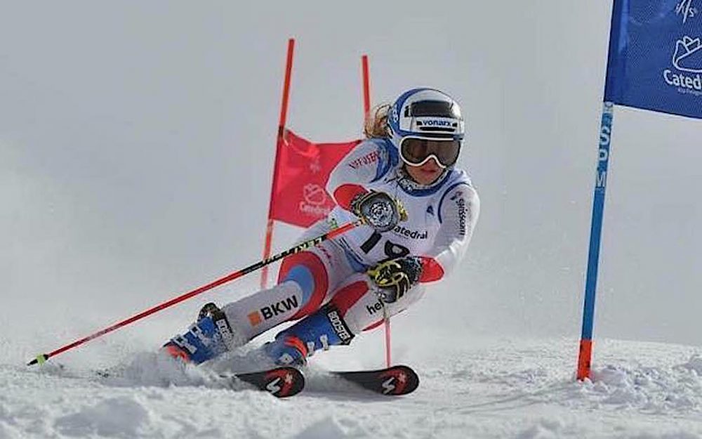 Die Gesundheit bremst Julie Schär Julie Schär muss warten, bis sie wieder auf die Piste kann. – Foto: Facebook/Schaer